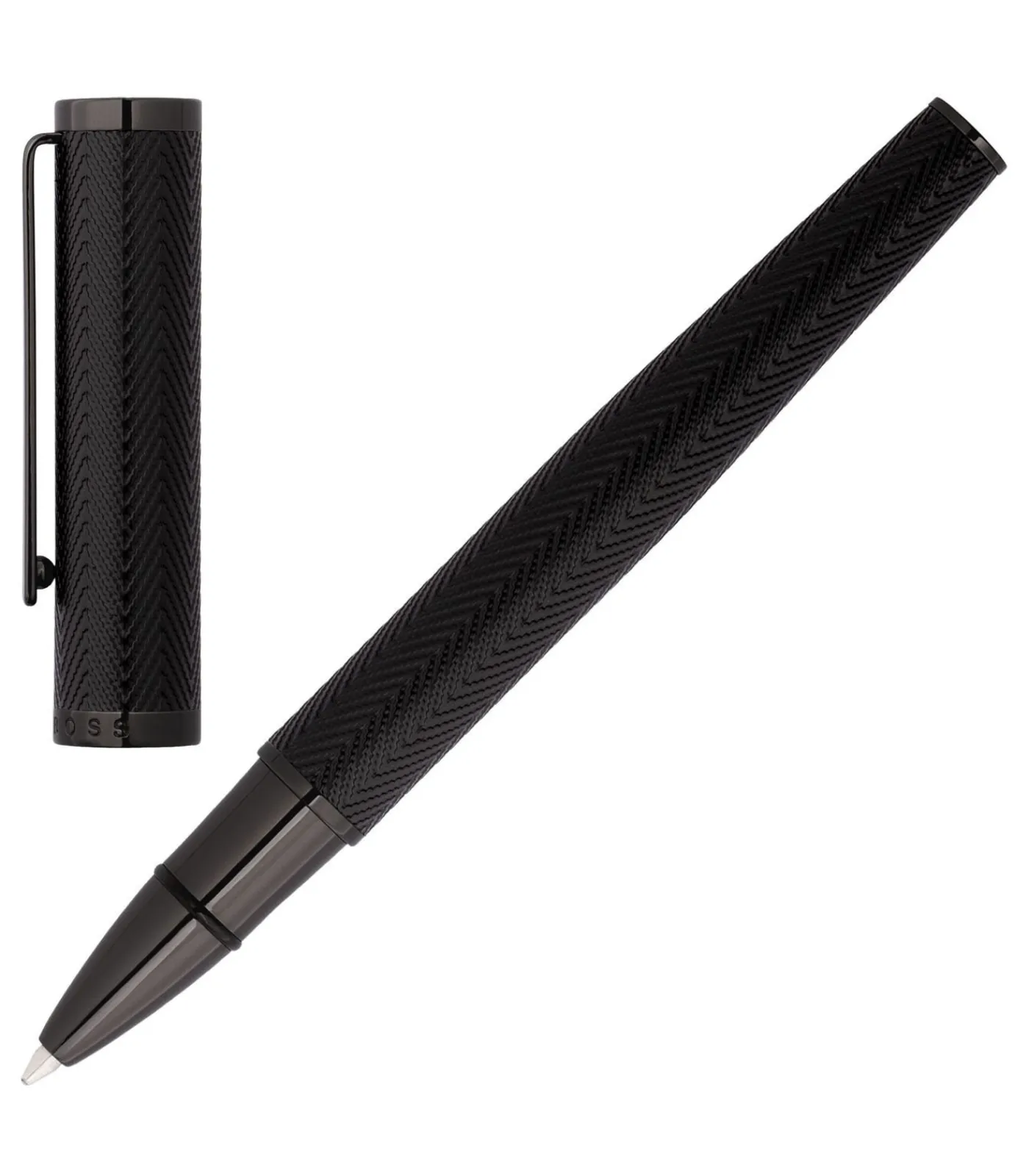 Hugo Boss Rollerpen Formation Herringbone Gun