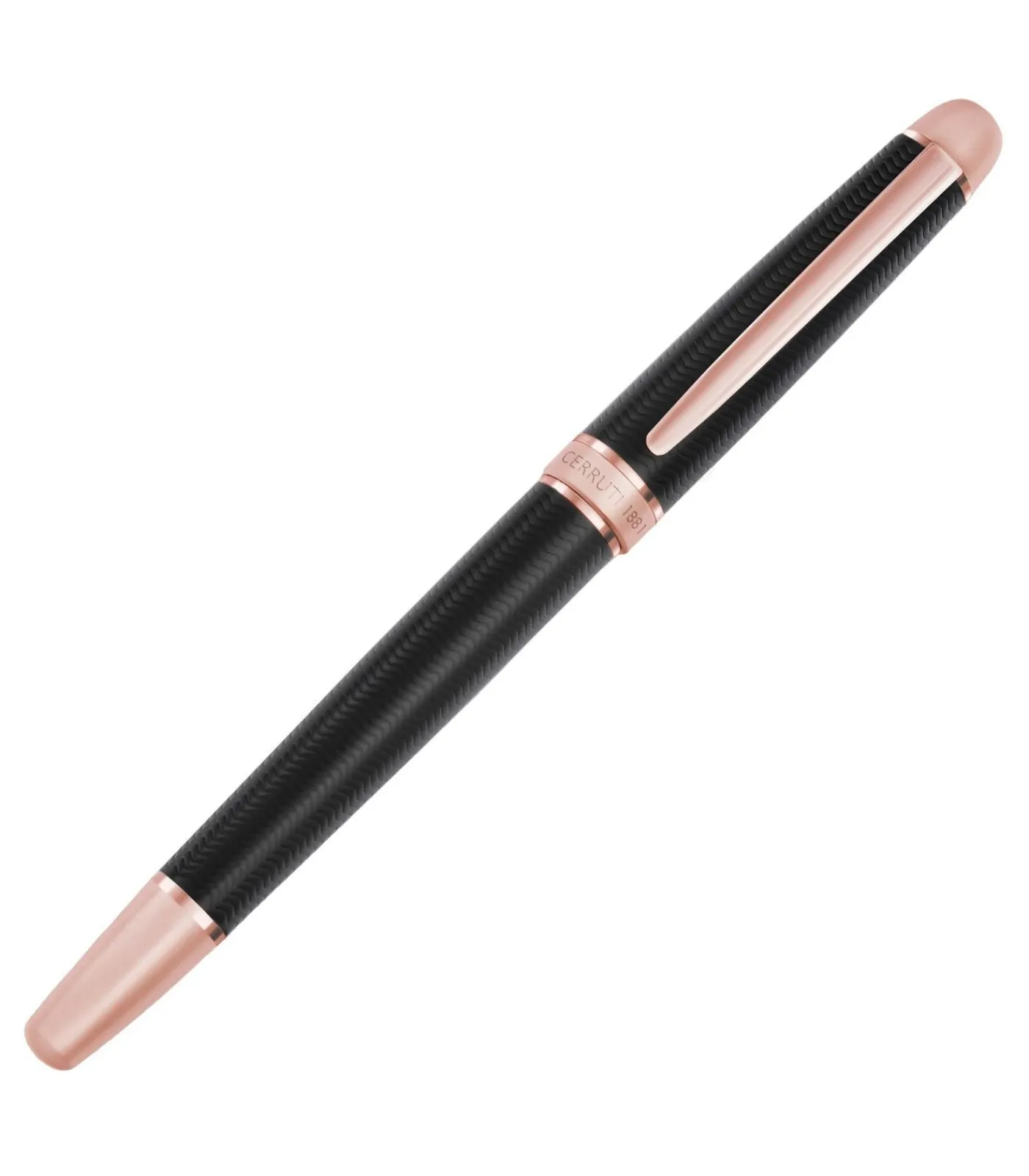 Cerruti 1881 Rollerpen Holborn Black & Rosegold