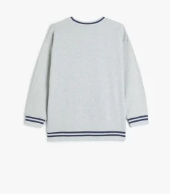 Hot Ronde kraag Applique Gedetailleerd Sweatshirt Kinderen Truien & Vesten