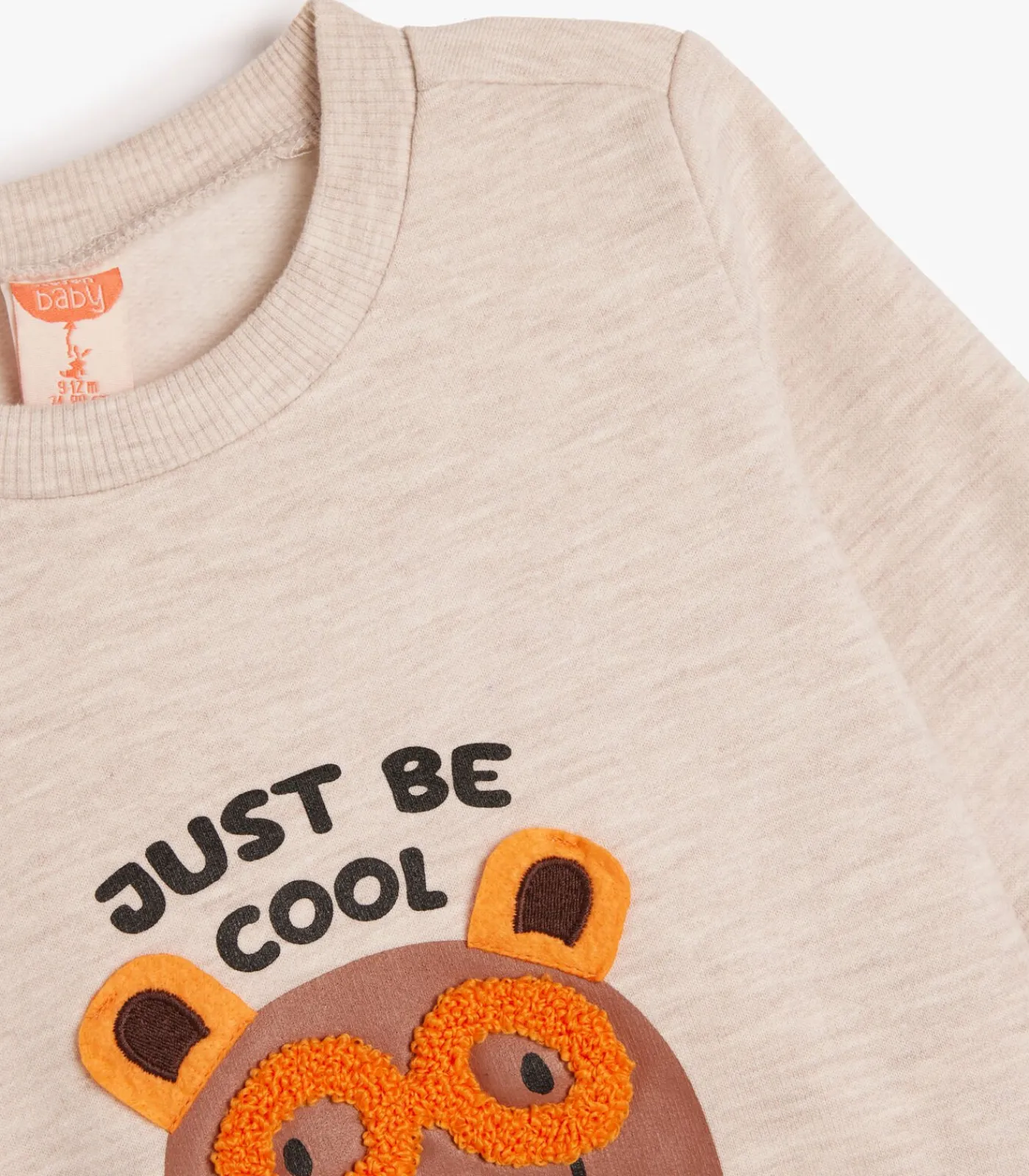 Best Ronde kraag Applique Gedetailleerd Sweatshirt Kinderen Truien & Vesten