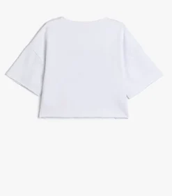 Kinderen Koton Ronde kraag Korte mouw T-shirt