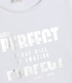 Kinderen Koton Ronde kraag Korte mouw T-shirt