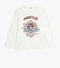 New Ronde kraag Lange mouw T-shirt Kinderen Tops