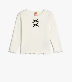 Ronde kraag Lange mouw T-shirt Kinderen Topjes & Hemdjes