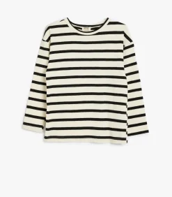 Sale Ronde kraag Lange mouw T-shirt Kinderen Tops