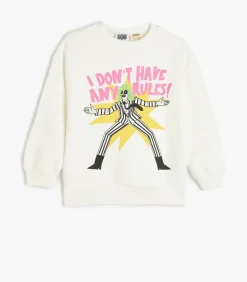 Kinderen Koton Ronde kraag Met drukwerk Sweatshirt