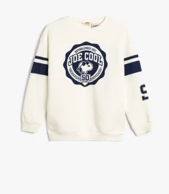 Kinderen Koton Ronde kraag Met drukwerk Sweatshirt