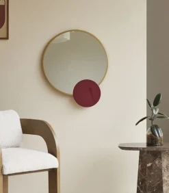 Sale Ronde stalen spiegel 60 cm Tom Spiegels