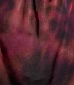 DAMES La Fée Maraboutée Rood topje met lange mouwen en print