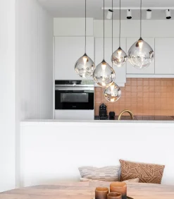 Atmooz Rosado - Hanglamp - Grijs Glas