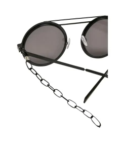 Heren Urban Classics ROUND - Zonnebril - Zwart