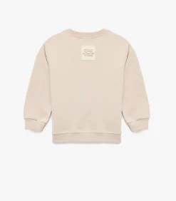 Outlet Roze Baby Sweater Lange Mouwen Borduursel Katoen Kinderen Truien & Cardigans