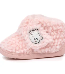 Kinderen ISOTONER Roze kattenkrabbootjes