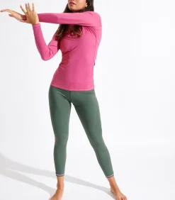 DAMES Banana Moon Roze top met lange mouwen WELLNESS ARCPOL