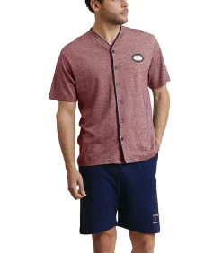 Outlet Sailing Antonio Pyjamashort shirt Miro Heren Pyjama's