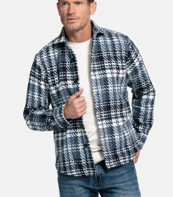 New Salmari Visgraat Wolmix Overshirt - Heren Jassen