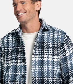 New Salmari Visgraat Wolmix Overshirt - Heren Jassen