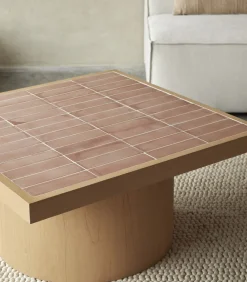 Tikamoon Salontafel in mindihout 85