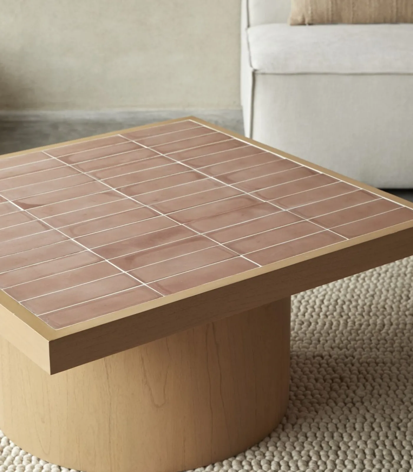 Tikamoon Salontafel in mindihout 85