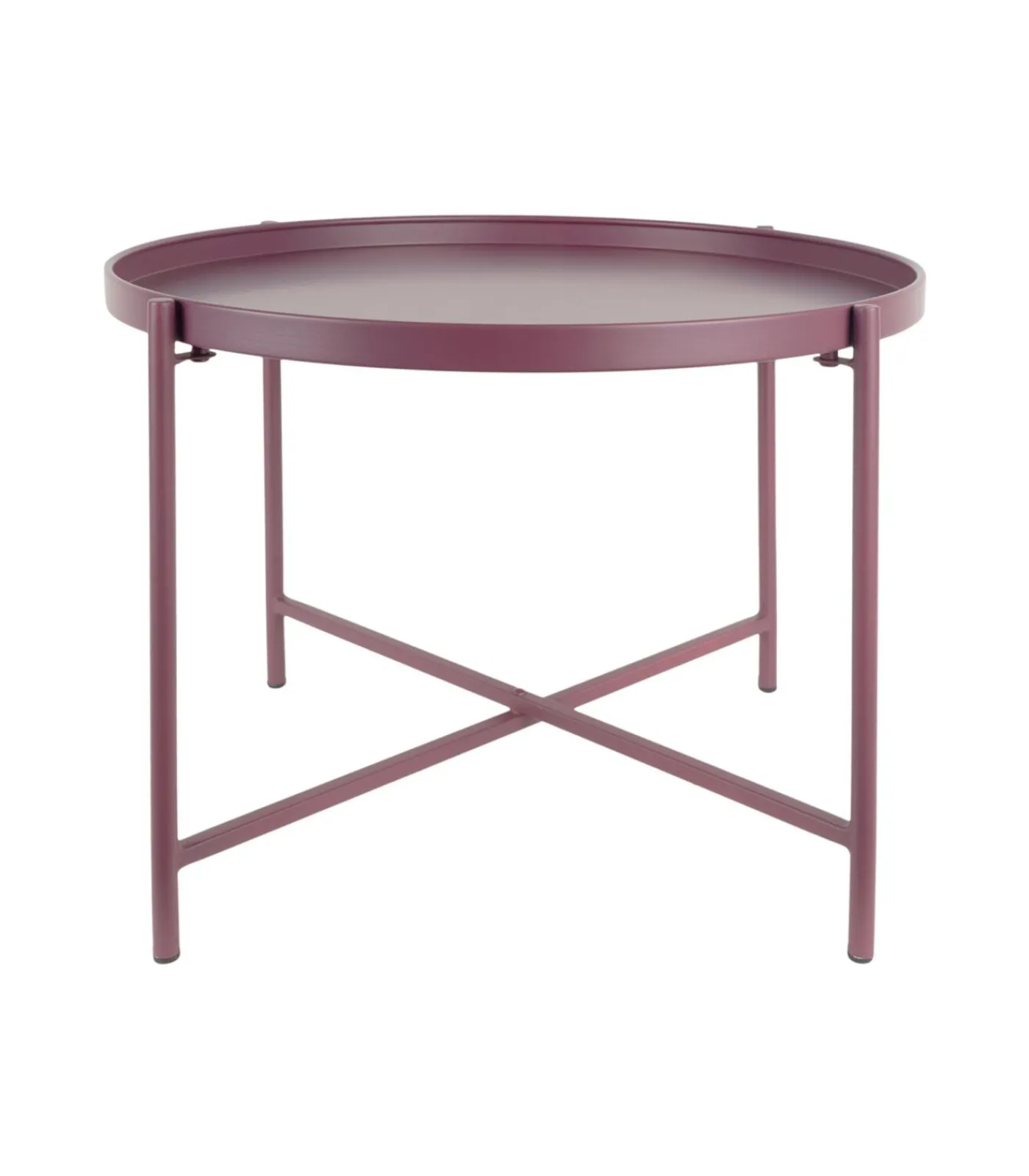 Leitmotiv Salontafel Meseta - Paars - 50x50x38.5cm