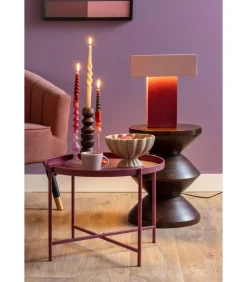 Leitmotiv Salontafel Meseta - Paars - 50x50x38.5cm