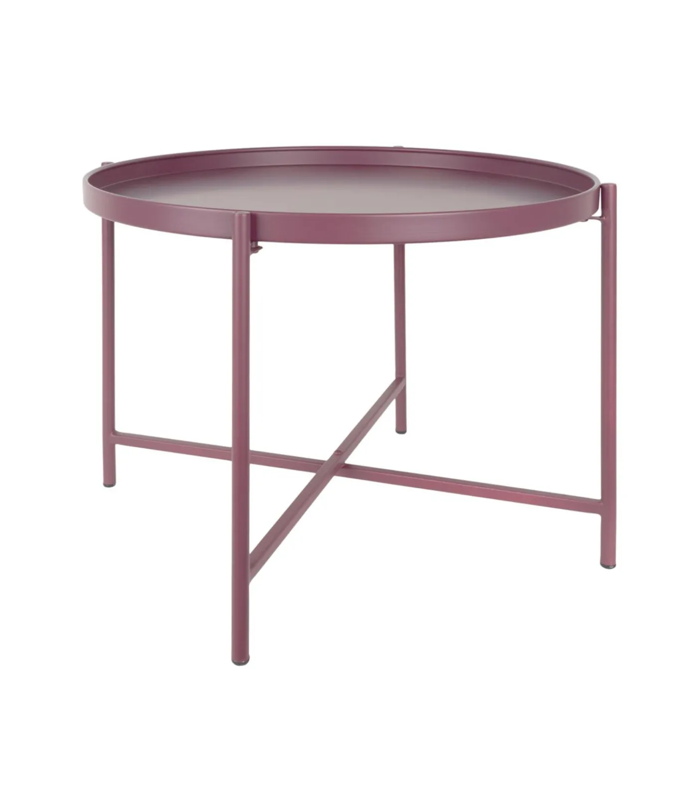 Leitmotiv Salontafel Meseta - Paars - 50x50x38.5cm