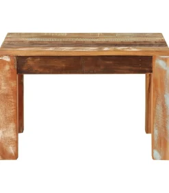 Clearance Salontafel 55x55x35 cm massief gerecycled hout Tafels
