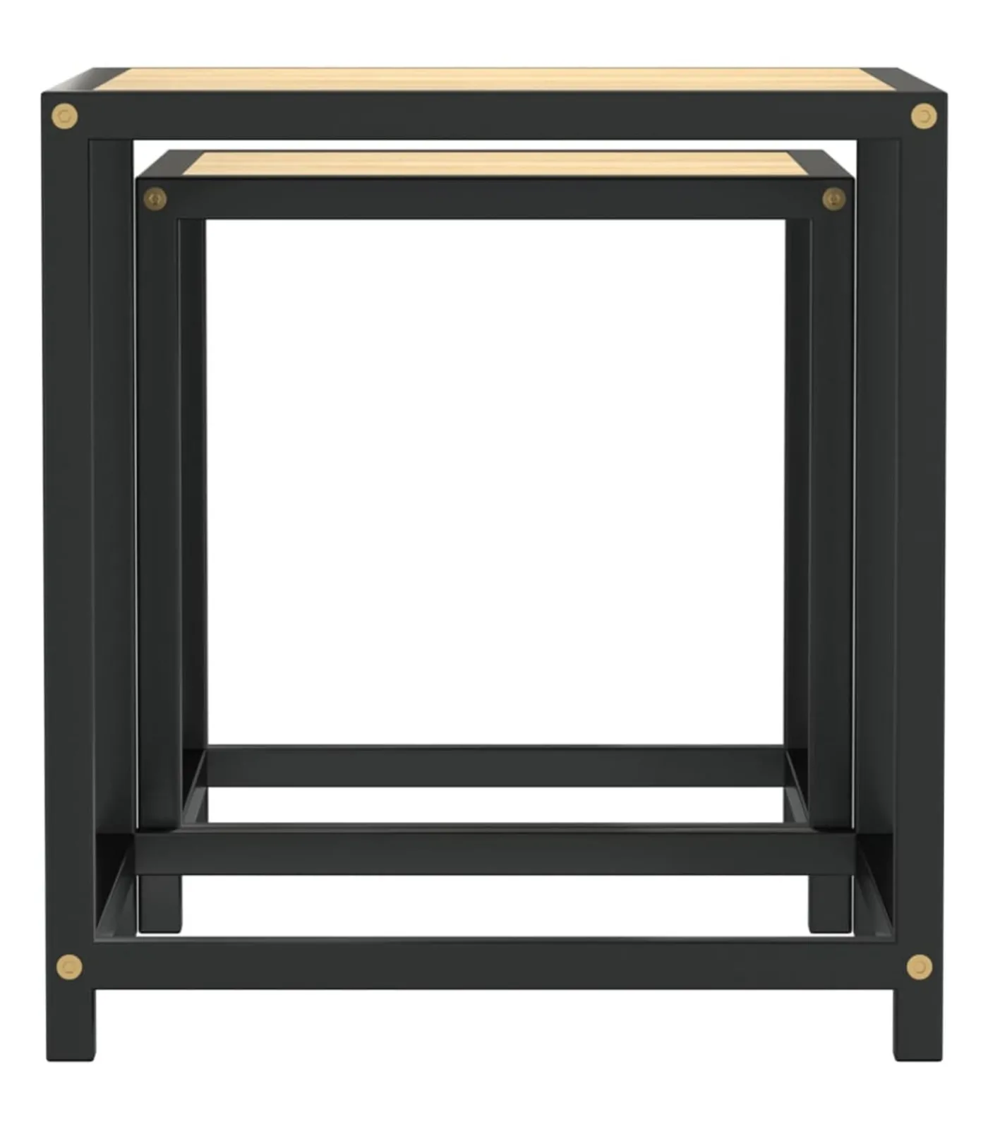 vidaXL Salontafels 2 st MDF sonoma eikenkleurig