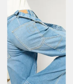 DAMES Le Temps des Cerises Salopette loose, wijd van jeans LAULY