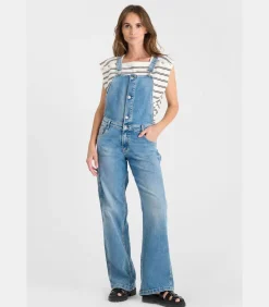 DAMES Le Temps des Cerises Salopette loose, wijd van jeans LAULY