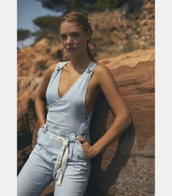 Online Salopette recht van jeans RIGA DAMES Jumpsuits