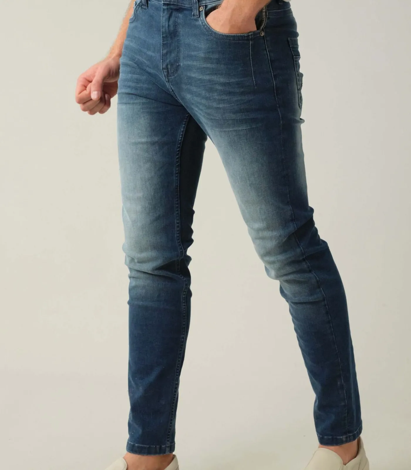 Heren Deeluxe SAMUEL - Samuel gewassen herenjeans