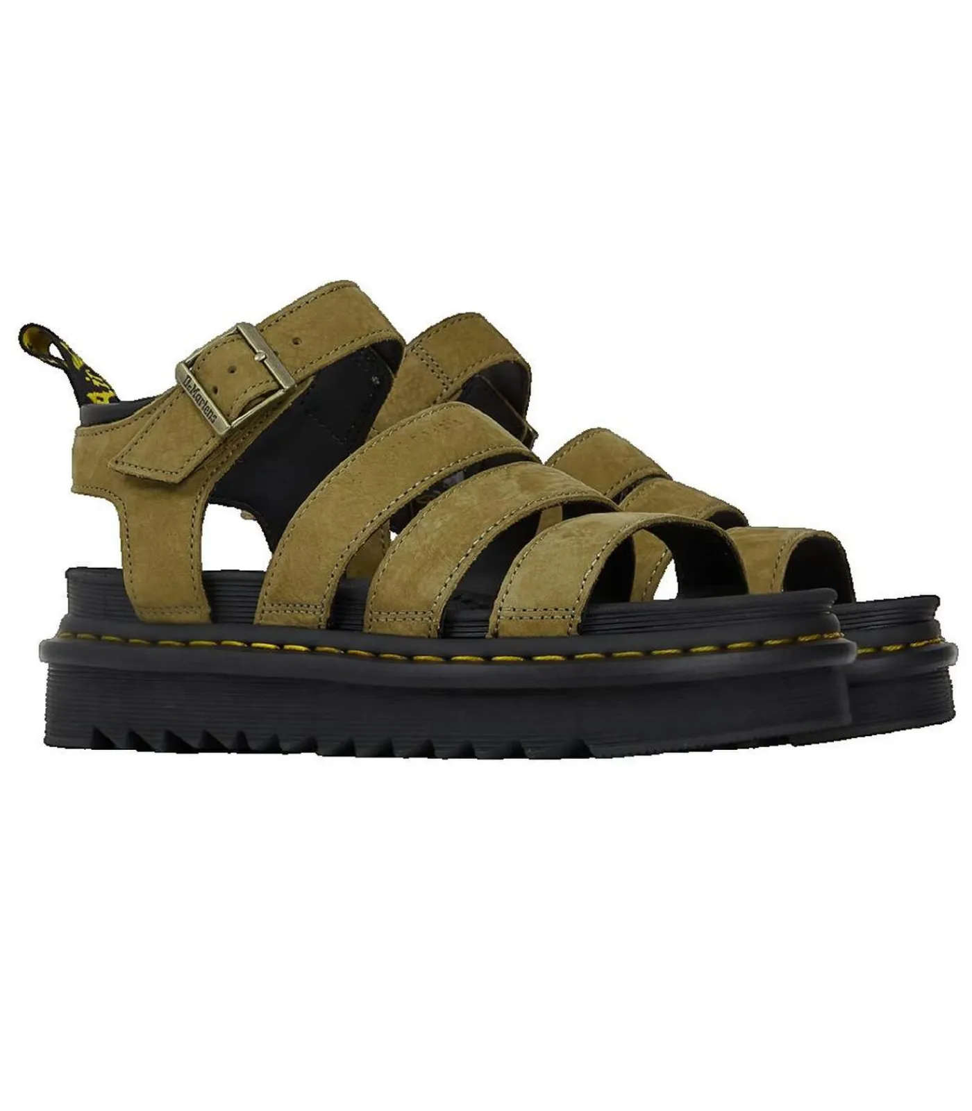 Outlet Sandalen Dr. Martens Blaire groen Heren Schoenen