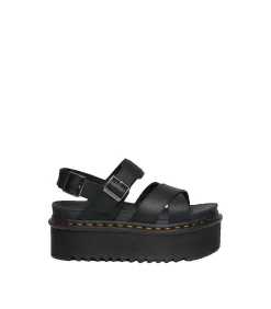 Heren Dr Martens Sandalen Dr. Martens van zwart leer