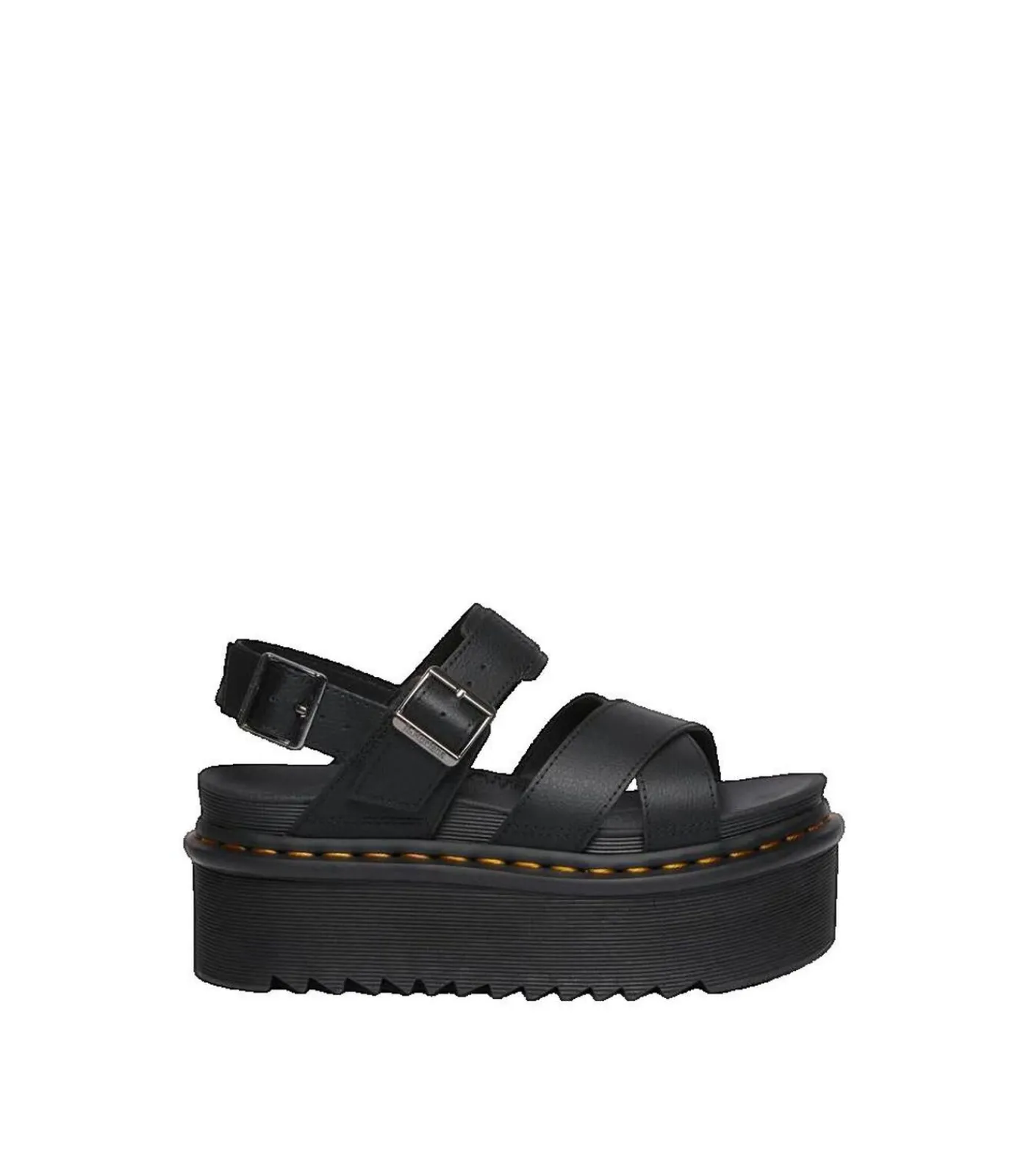 Heren Dr Martens Sandalen Dr. Martens van zwart leer