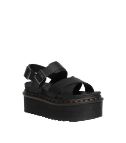 Heren Dr Martens Sandalen Dr. Martens van zwart leer