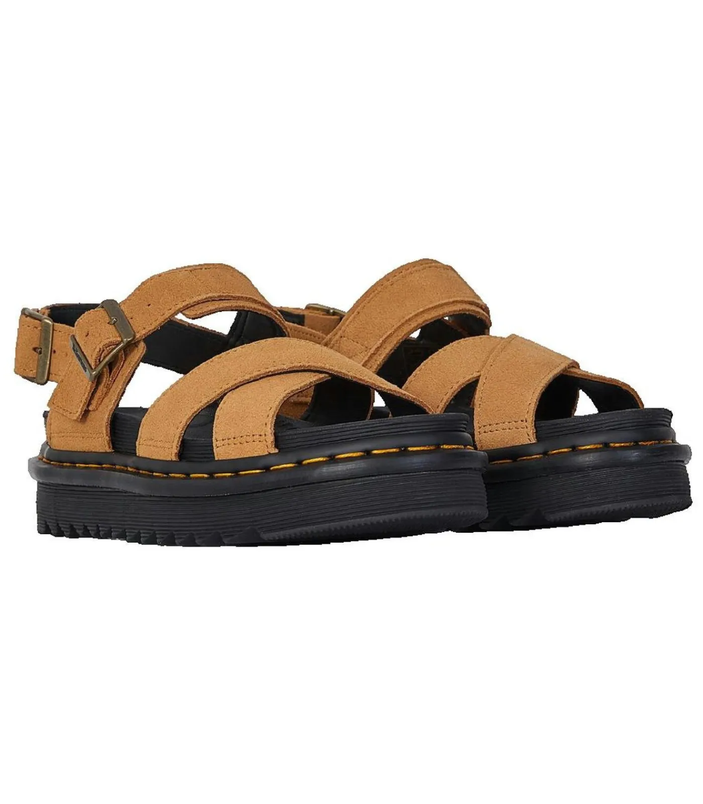 Hot Sandalen Dr. Martens Voss II Bruin Heren Schoenen