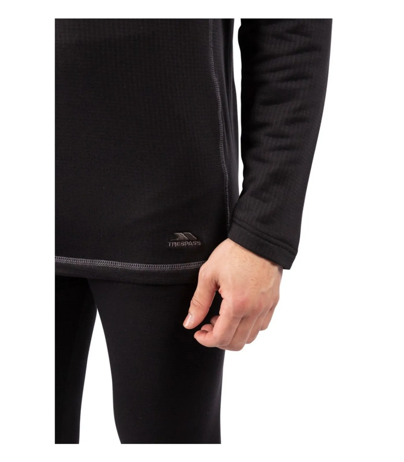 Heren Trespass SANDLER - basislaag - Zwart