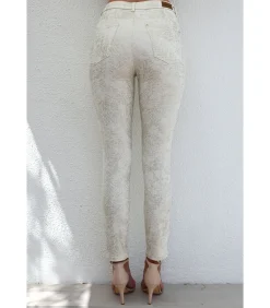 DAMES BLEU D'AZUR SANDY - SPRANKELENDE ZAND BROEK