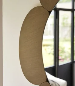 New Sara - Spiegel in licht mindihout 110 x 110 cm Spiegels