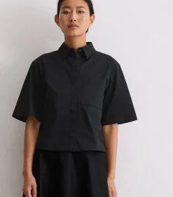 DAMES Marc O'Polo Satijnen blouse boxy