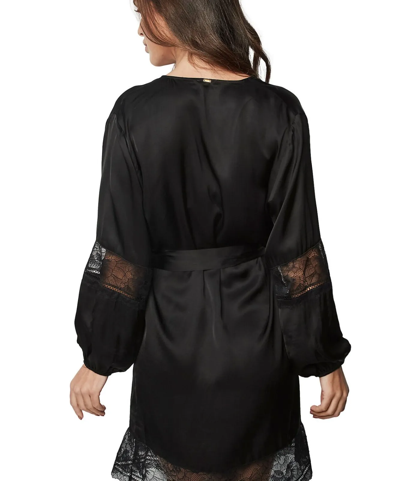 Clearance Satijnen negligé AGATHA DAMES Badjassen