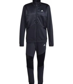 Heren Adidas SATIN - Trainingspak - Zwart