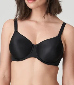 DAMES PrimaDonna SATIN zwart volle cup bh naadloos