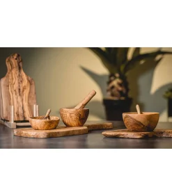 Online Sauslepel Tunea - Olijfhout - 25 cm Bestek