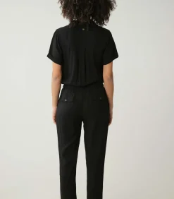 DAMES Deeluxe SAVANE - Damesjumpsuit met korte mouwen