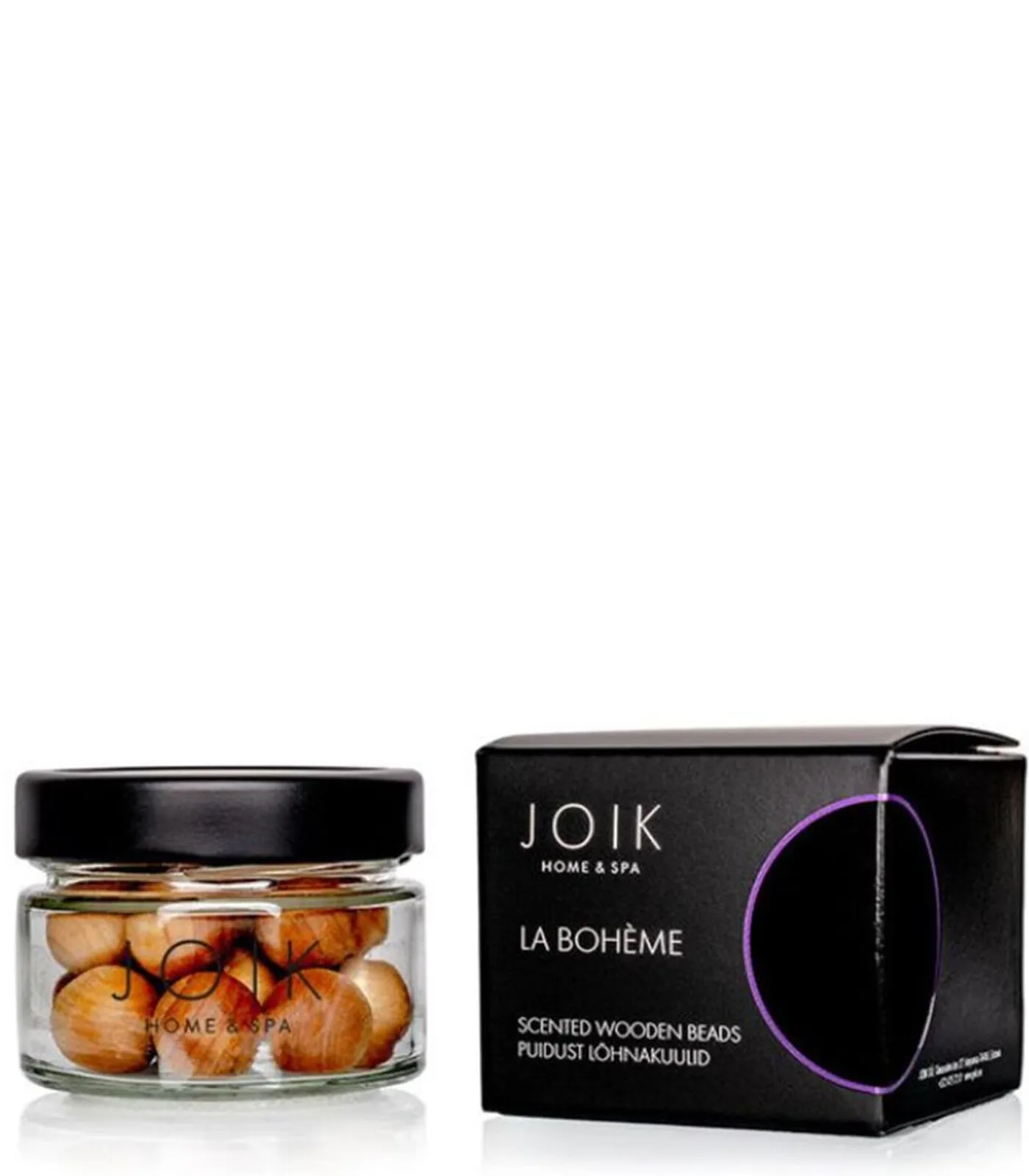 JOIK Scented Wooden Beads La Boheme - 15 pcs