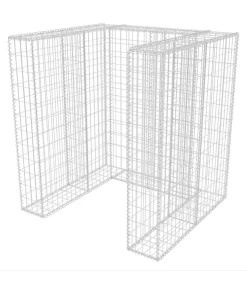 New Schanskorf enkele vuilnisbak ombouw 110x100x120 cm staal Manden En Bakken