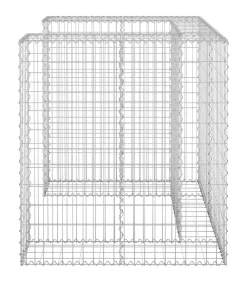 Clearance Schanskorf voor container 110x100x110 cm gegalvaniseerd staal Manden En Bakken