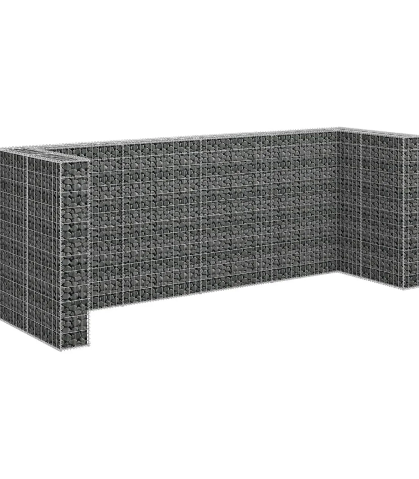 Hot Schanskorfmuur containers 320x100x120 cm gegalvaniseerd staal Manden En Bakken